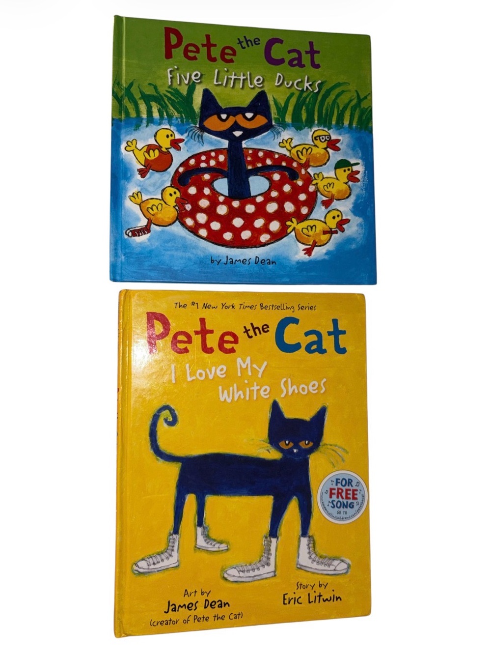 Pete the Cat Hardcover Picture Book Set of 2